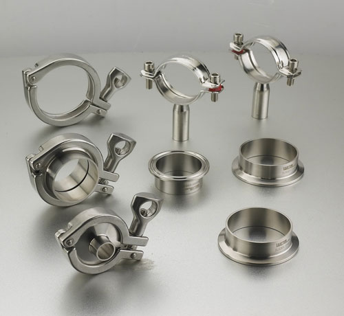 Complete set of clamps